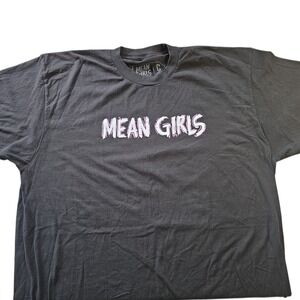 Mean Girls The Musical Graphic T Shirt Black XL Women